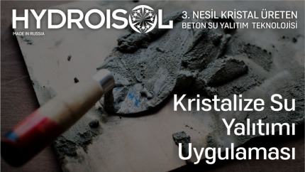 Kristalize Su Yalıtımı Uygulaması