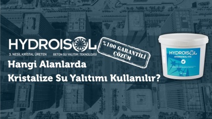 Hangi Alanlarda Kristalize Su Yalıtımı Kullanılır?