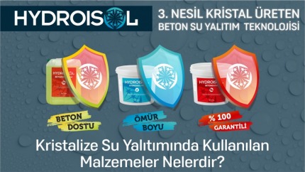 Kristalize Su Yalıtımında Kullanılan Malzemeler Nelerdir?